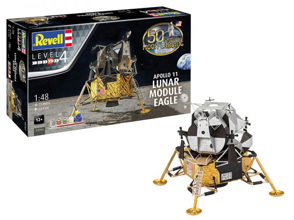 Revell Apollo 11 Lunar Module Eagle Set 03701