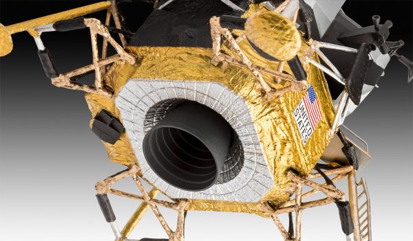 Detail Revell Apollo 11 Lunar Module Eagle Set 03701