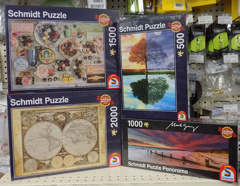 Schmidt Puzzles now at Sunward Hobbies