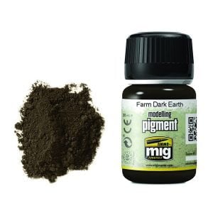 Ammo by Mig Farm Dark Earth Pigment AMIG3027