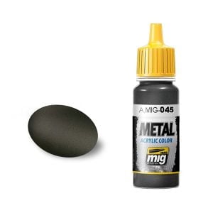 Ammo by Mig Jimenez Gun Metal Acrylic Paint AMIG0045