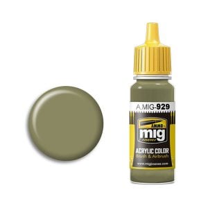 Ammo by Mig Jimenez Olive Drab Shine Acrylic Paint AMIG0929