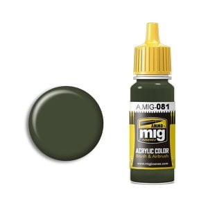 Ammo by Mig Jimenez Us Olive Drab Vietnam Era Fs 24087 Acrylic Paint AMIG0081