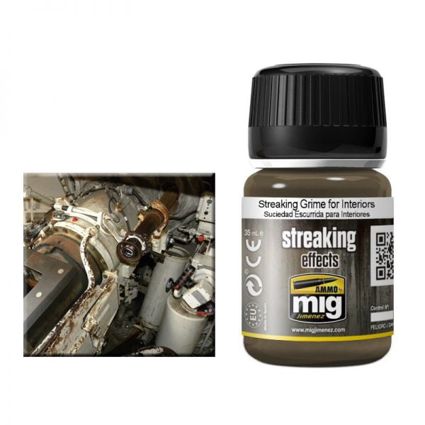 Ammo by Mig Streaking Grime For Interiors AMIG1200