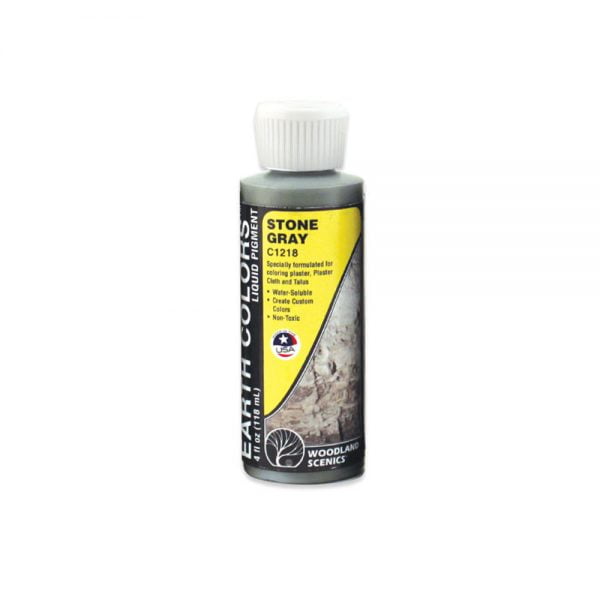 Woodland Scenics Stone Gray Terrain Paint 4 Oz C1218