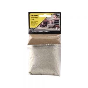 Woodland Scenics Fine Gray Gravel C1286