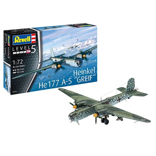 Revell Heinkel He177 A-5 GREIF 1/72 Scale RVG 03913 • Canada's