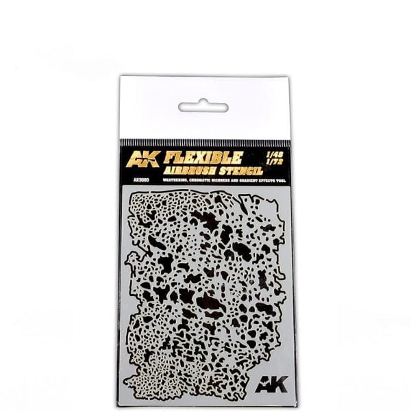 AK Interactive Flexible Airbrush Stencil 1/48 1/72 AKI 9080