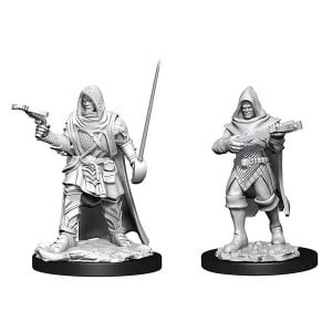 Wizkids Pathfinder Deep Cuts Unpainted Miniatures Wave 13 Human Rogue Male 90168