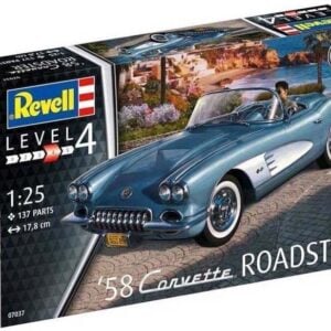 Revell 1958 Corvette Roadster 1:25 Scale RVG 07037