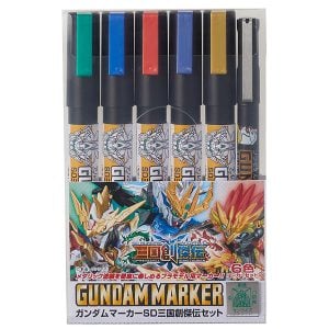 Gundam Marker Sangoku Soketsuden Set GMS100C