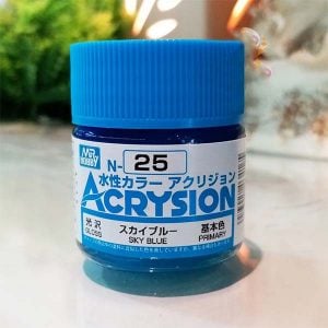 Mr Hobby Acrysion Sky Blue Gloss Primary N25