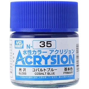 Mr Hobby Acrysion Bleu Cobalt Brillant Primaire N35