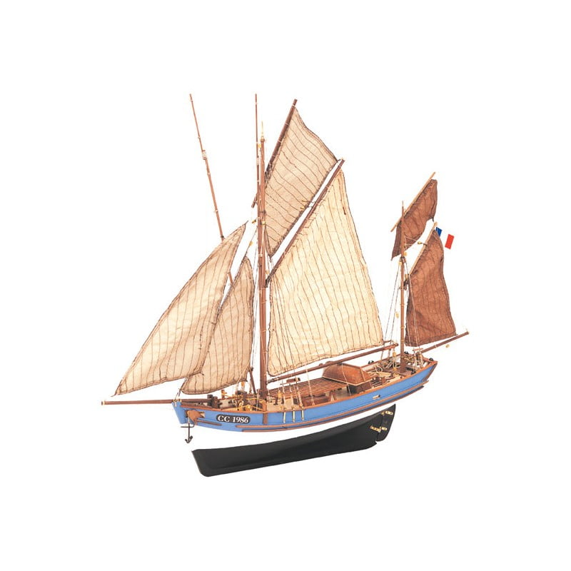 18030  Artesanía Latina 1/40 Carmen II Tuna Boat Scaled Wooden