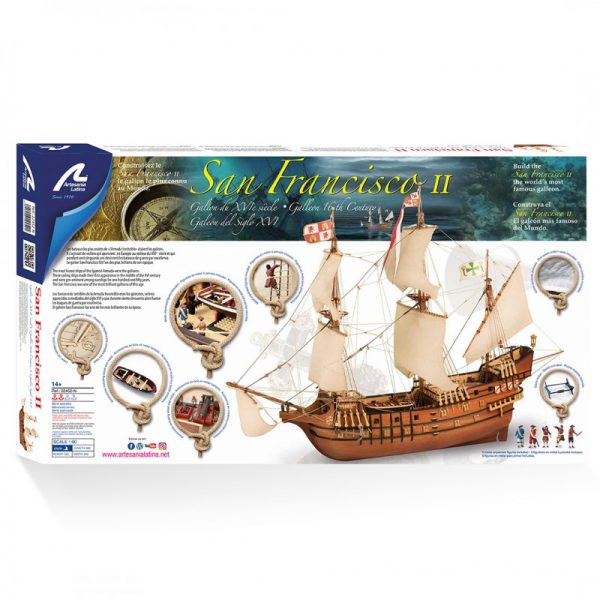 Artesania Latina San Francisco II Galleon 1/90 Scale 22452