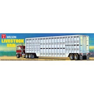 AMT 1/25 Scale Wilson Livestock Van Trailer 1106