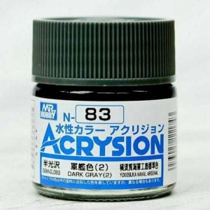 Mr Hobby Acrysion Dark Gray 2 Semi-Gloss US Naval Vessel N83