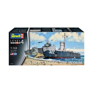 Revell US Navy Landing Ship Med 1/144 Scale RVG 05169 • Canada's ...