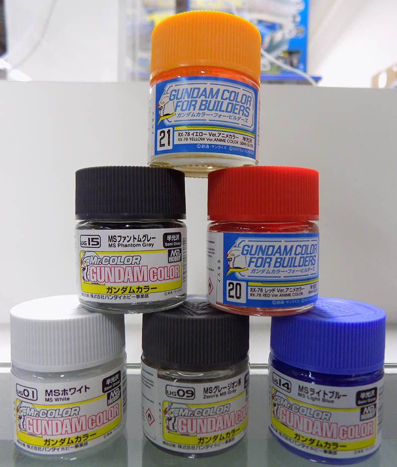 Mr Color G Gundam Line of Paints now at Sunward Hobbies