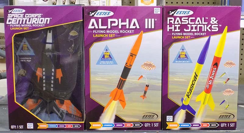 Large Selection of Estes Launch Kits now at Sunward Hobbies