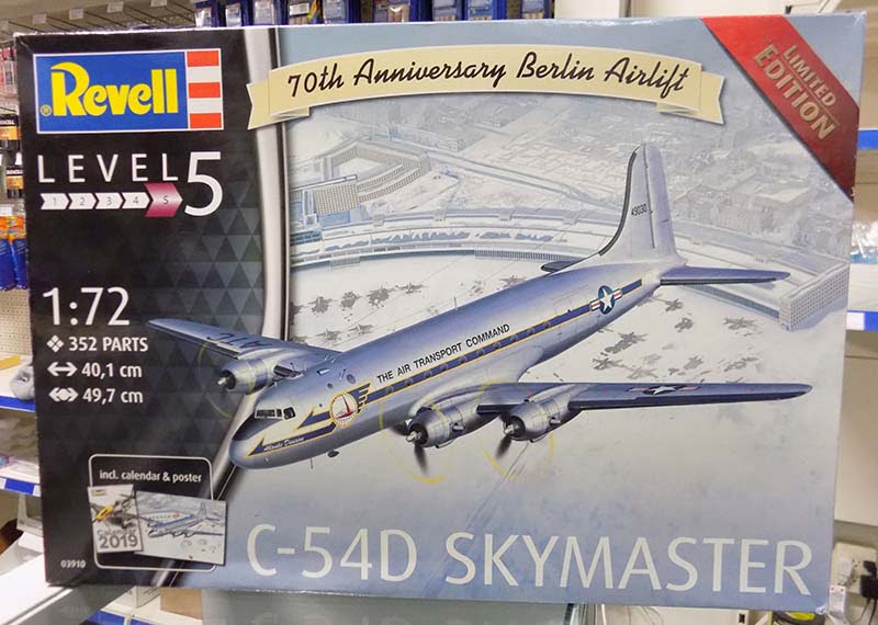 Special Purchase on Revell C-54D Skymaster Berlin Airlift 70th Anniversary Kit