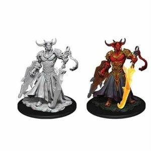 Wizkids Pathfinder Deep Cuts Unpainted Miniatures Wave 12.5 Genie Efreeti 90201