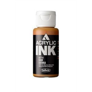 Holbein Acrylic Ink Raw Sienna 30 ml AI714A