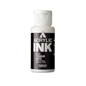 Holbein Acrylic Ink Titanium White 30 ml AI741A