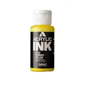 Holbein Acrylic Ink Primary Yellow 30 ml AI752B