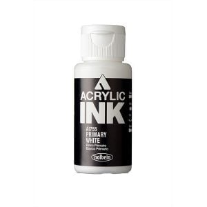 Holbein Acrylic Ink Primary White 30 ml AI755B