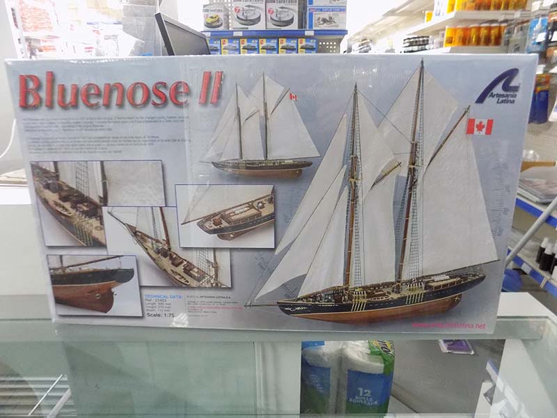 Artesania Latina Bluenose Schooner Wooden Kit Back in stock at Sunward Hobbies