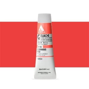 Holbein Acrylic Gouache Luminous Red 20ml D195C