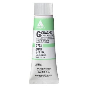 Holbein Acrylic Gouache Mint Green 20ml D073A