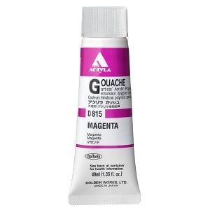 Holbein Acrylic Gouache Magenta 20ml D115A