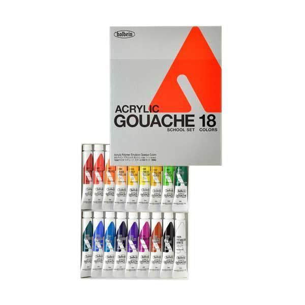 holbein acryla gouache 18 set