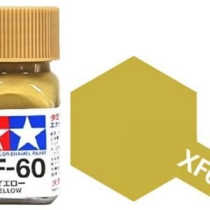 Tamiya Enamel Paint XF-60 XF60 Flat Dark Yellow 80360