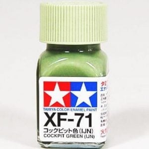 Tamiya Enamel Paint XF-71 XF71 Flat Cockpit Green IJN 80371