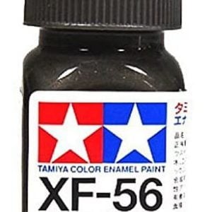 Tamiya Enamel Paint XF-56 XF56 Flat Metallic Grey 80356