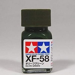 Tamiya Enamel Paint XF-58 XF58 Flat Olive Green 80358