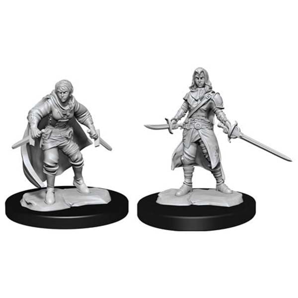 Wizkids D&D Nolzurs Marvelous Unpainted Miniatures Wave 14 Half-Elf ...