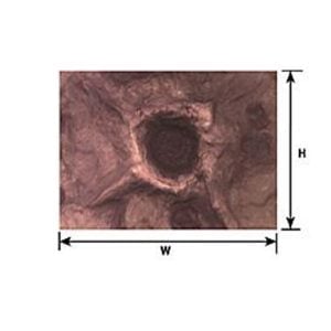 Plastruct Moon and Crater Sheet 91695