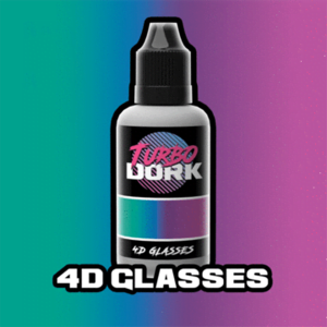 Turbo Dork 4D Glasses Turboshift Acrylic Paint 20ml TD4DGCSA20