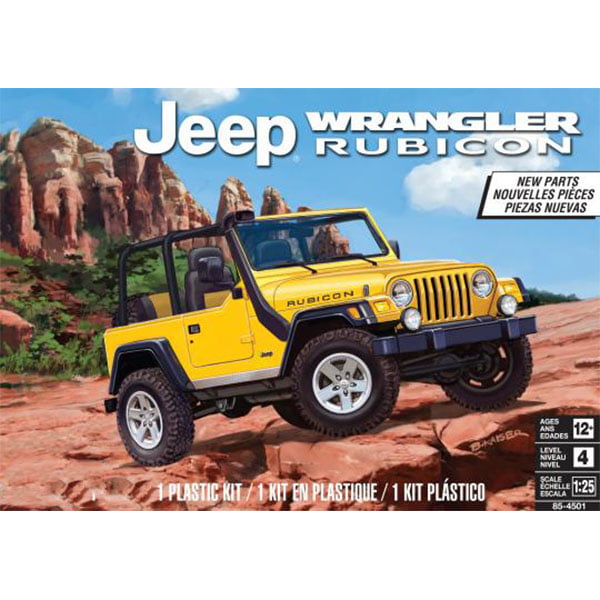 Revell Jeep Wrangler Rubicon 1/25 Scale 85-4501