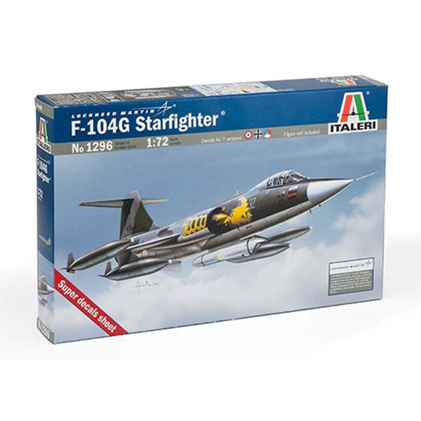 Italeri Lockheed Martin F-104G Starfighter 1/72 Scale 1296 • Canada's ...