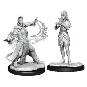 Wizkids Magic The Gathering Miniatures non peintes Killian et Dina Wave 3 90346