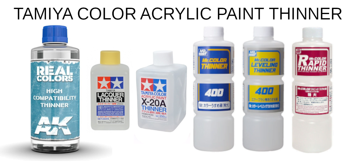 How To Pick The Right Paint & Thinners, TAMIYA