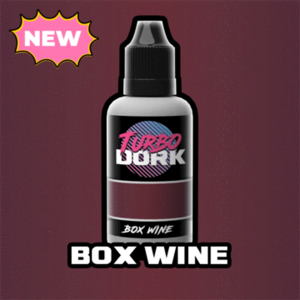 Turbo Dork Box Wine Metallic Acrylic Paint 20ml TDK-TDK5236