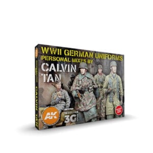 AK Interactive Acrylic 3rd Gen Signature Set Calvin Tan Paint Set 11759