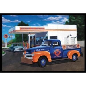 AMT 1950 Chevy 3100 Pickup Union 76 1:25 Scale 1076