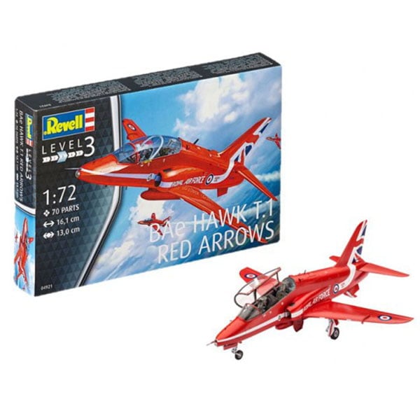 Revell Bae Hawk T.1 Red Arrows 1/72 Scale RVG 04921 • Canada's largest ...